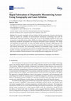 Research paper thumbnail of Rapid Fabrication of Disposable Micromixing Arrays Using Xurography and Laser Ablation