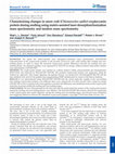 Research paper thumbnail of Characterizing changes in snow crab ( Chionoecetes opilio ) cryptocyanin protein during molting using matrix-assisted laser desorption/ionization mass spectrometry and tandem mass spectrometry