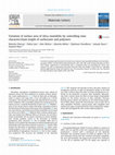 Research paper thumbnail of Variation of surface area of silica monoliths by controlling ionic character/chain length of surfactants and polymers