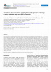 Research paper thumbnail of Acanthaster planci invasions: applying biosecurity practices to manage a native boom and bust coral pest in Australia