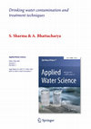 Research paper thumbnail of Applied Water Science Drinking water contamination and treatment techniques