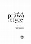 Research paper thumbnail of Studenci prawa o etyce. Wynika ankiety 2002 [spis treści]