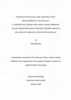 Research paper thumbnail of POSITIVE PSYCHOLOGY AND CONSTRUCTIVIST DEVELOPMENTAL PSYCHOLOGY: A THEORETICAL ENQUIRY INTO HOW A DEVELOPMENTAL STAGE CONCEPTION MIGHT PROVIDE FURTHER INSIGHTS INTO SPECIFIC AREAS OF POSITIVE PSYCHOLOGY