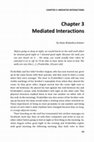 Research paper thumbnail of MEDIATED INTERACTIONS