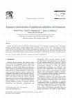 Research paper thumbnail of Expansive characteristics of gypsiferous/anhydritic soil formations