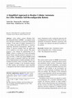 Research paper thumbnail of A Simplified Approach to Realize Cellular Automata for UBot Modular Self-Reconfigurable Robots