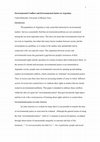 Research paper thumbnail of Socio-environmental Conflict in Argentina