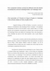 Research paper thumbnail of Fluxo e apropriação: codificação racial como elemento de articulação entre escritos da Criminologia Positiva e Crítica