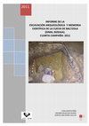 Research paper thumbnail of Informe de la excavación arqueológica y memoria científica de la cueva de Baltzola (Dima, Bizkaia), IV campaña