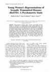 Research paper thumbnail of Young women's Representations of Sexually Transmitted Diseases (RoSTD): a psychometric study