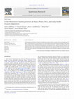 Research paper thumbnail of A late Pleistocene human presence at Huaca Prieta, Peru, and early Pacific Coastal adaptations