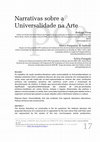 Research paper thumbnail of Narrativas sobre a Universalidade na Arte