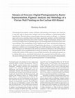 Research paper thumbnail of Mosaics of Frescoes: Digital Photogrammetry, Raster Representation, Pigment Analysis and Metrology of a Flavian Wall Painting on the Caelian Hill (Rome)