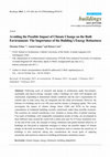 Research paper thumbnail of Avoiding the Possible Impact of Climate Change on the Built Environment: The Importance of the Building’s Energy Robustness