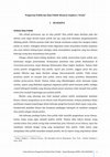 Research paper thumbnail of Pengertian Politik dan Ilmu Politik Menurut Stephen L Wasby