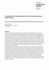 Research paper thumbnail of Internationale BA-­‐Studienprogramme im Bereich Design Management Vergleichsstudie Teilbereich zum Projektauftrag Curriculumsentwicklung Design Management, International