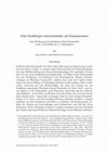 Research paper thumbnail of Eine Straßburger Artistenfamilie auf Europatournee: Zum Werdegang des Seiltänzers Simon Dannenfels in der ersten Hälfte des 17. Jahrhunderts.   urn:nbn:se:uu:diva-246396