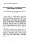 Research paper thumbnail of Effect of Reaction Temperature on Structural, Magnetic and Dielectric Properties of Bismuth Iron Oxide Nanoparticles