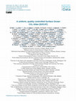 Research paper thumbnail of A uniform, quality controlled Surface Ocean CO2 Atlas (SOCAT)