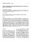 Research paper thumbnail of Effects of azadirachtin after systemic uptake into Brassica oleracea on larvae of Pieris brassicae