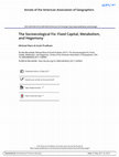 Research paper thumbnail of The Socioecological Fix: Fixed Capital, Metabolism, and Hegemony