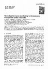 Research paper thumbnail of Optical performance monitoring for translucent/transparent optical networks