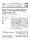 Research paper thumbnail of Major causes of organs and carcass condemnation in small ruminants slaughtered at Luna Export Abattoir, Oromia Regional State, Ethiopia