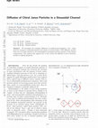 Research paper thumbnail of Diffusion of chiral Janus particles in a sinusoidal channel