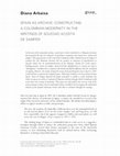 Research paper thumbnail of Spain as Archive: Constructing a Colombian Modernity in the Writings of Soledad Acosta de Samper