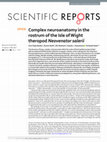 Research paper thumbnail of Complex neuroanatomy in the rostrum of the Isle of Wight theropod Neovenator salerii OPEN