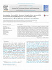 Research paper thumbnail of Investigation of wettability alteration through relative permeability measurement during MEOR process: A micromodel study