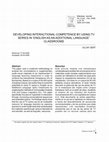 Research paper thumbnail of Conversation Analysis meets Corpus Linguistics: analyzing dialogues in TV series to design audio-visual language teaching materials