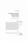 Research paper thumbnail of Kształtowanie się tożsamości płciowej w kontekście edukacji seksualnej. Formation of Gender Idenity in the Context of Sex Education .