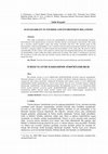 Research paper thumbnail of SUSTAINABILITY IN TOURISM AND ENVIRONMENT RELATIONS