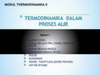 Research paper thumbnail of MODUL THERMODINAMIKA II