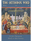 Research paper thumbnail of St. John of Damaskos, Homily on Holy Saturday