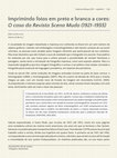 Research paper thumbnail of Imprimindo fotos em preto e branco a cores: o caso da revista A Scena Muda (1921- 1955) Caderno aTempo 2017 -capítulo 2 | 24