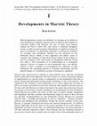 Research paper thumbnail of Developments in Marxist Theory (In The Blackwell companion to political sociology)