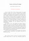 Research paper thumbnail of Avatar, ou la leçon d'écologie