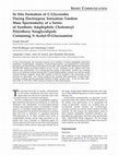 Research paper thumbnail of In situ formation of C-glycosides during electrospray ionization tandem mass spectrometry of a series of synthetic amphiphilic cholesteryl polyethoxy neoglycolipids containing N-acetyl-D-glucosamine