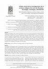 Research paper thumbnail of Estado actual de las investigaciones de la cerámica indígena del norte de Mendoza. Tecnología, cronología y distribución