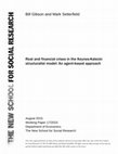 Research paper thumbnail of Real and financial crises in the Keynes-Kalecki structuralist model: An Agent-based Approach