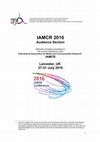 Research paper thumbnail of International Association for Media and Communication Research IAMCR 2016 Audience Section