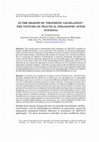 Research paper thumbnail of In the Shadow of “Prophetic Legislation”:  The Venture of Practical Philosophy after Avicenna ["Peygamberin Yasa Koyuculuğu"nun Gölgesinde: Amelî Felsefenin İbn Sînâ Sonrası Serencamı]