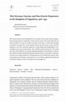 Research paper thumbnail of War Veterans, Fascism, and Para-Fascist Departures in the Kingdom of Yugoslavia, 1918–1941