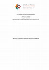 Research paper thumbnail of Recursos y capital de los ministerios del área social de Brasil