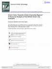 Research paper thumbnail of Smart Cities: Towards a New Citizenship Regime? A Discourse Analysis of the British Smart City Standard