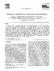 Research paper thumbnail of Drying of wet solid particles in a steady-state one-dimensional flow