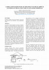 Research paper thumbnail of A SIMULATION BASED STUDY OF THE EFFECT OF TRUCK ARRIVAL PATTERNS ON TRUCK TURN TIME IN CONTAINER TERMINALS