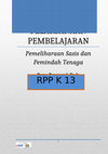 Research paper thumbnail of 299295490-RPP-4-poros-penggerak-roda-K13-PSPT-docx.docx